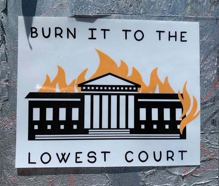 Seattle Sticker Patrol: Burn It All Down